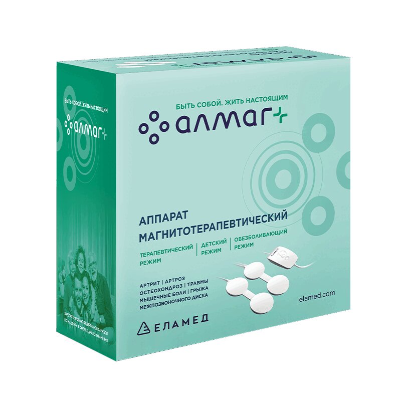 

Алмаг+ аппарат магнитотерапевтический 1 шт