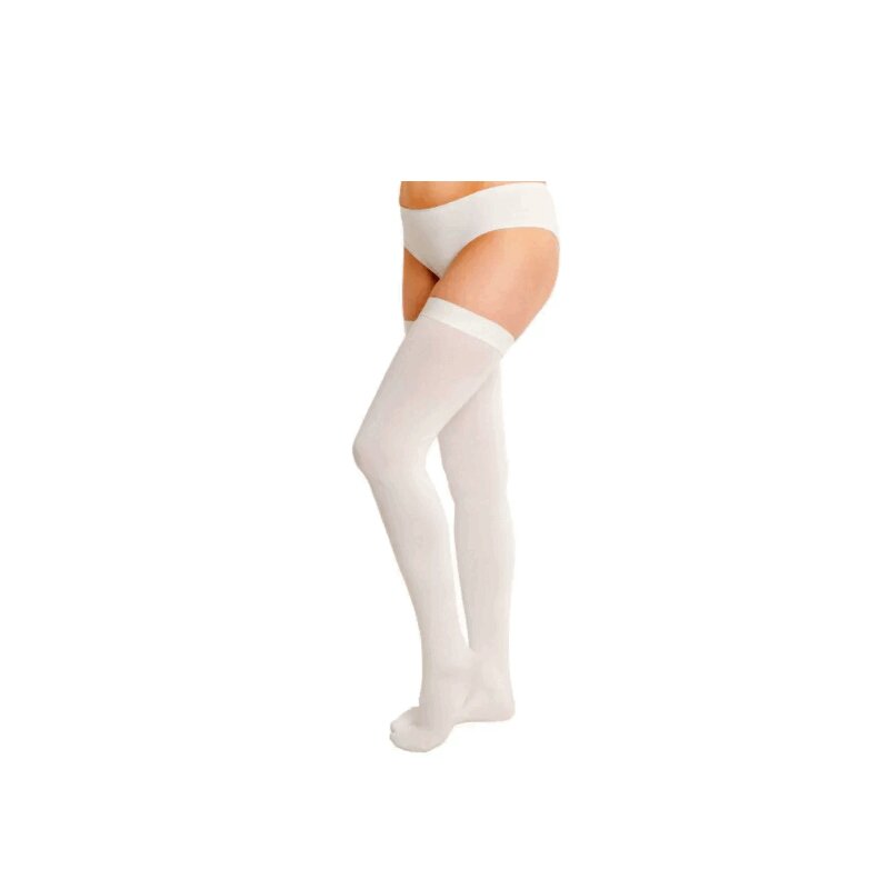 

Интекс Элеганс Чулки антиэмболические на резинке (18-22mmHg) белый р.S