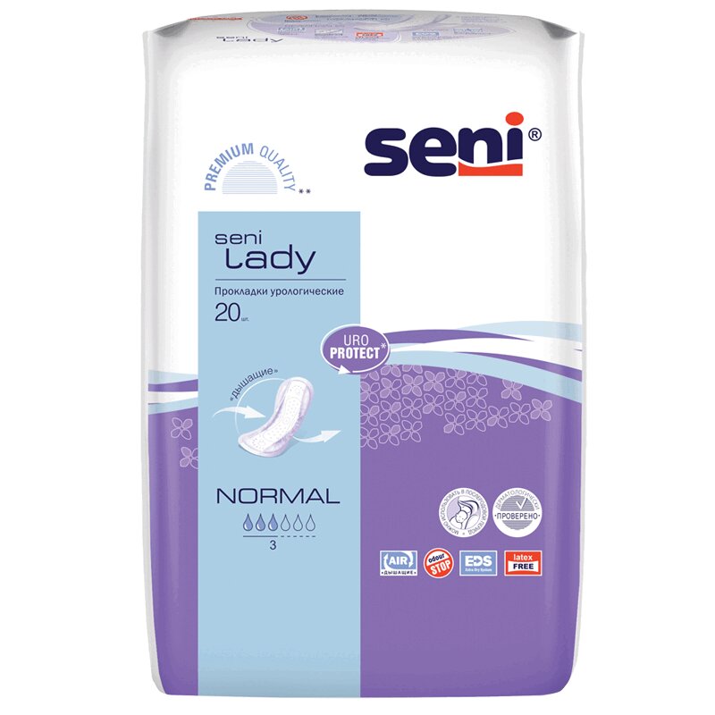 Изображение товара Seni Lady Прокладки урологические Normal 20 шт