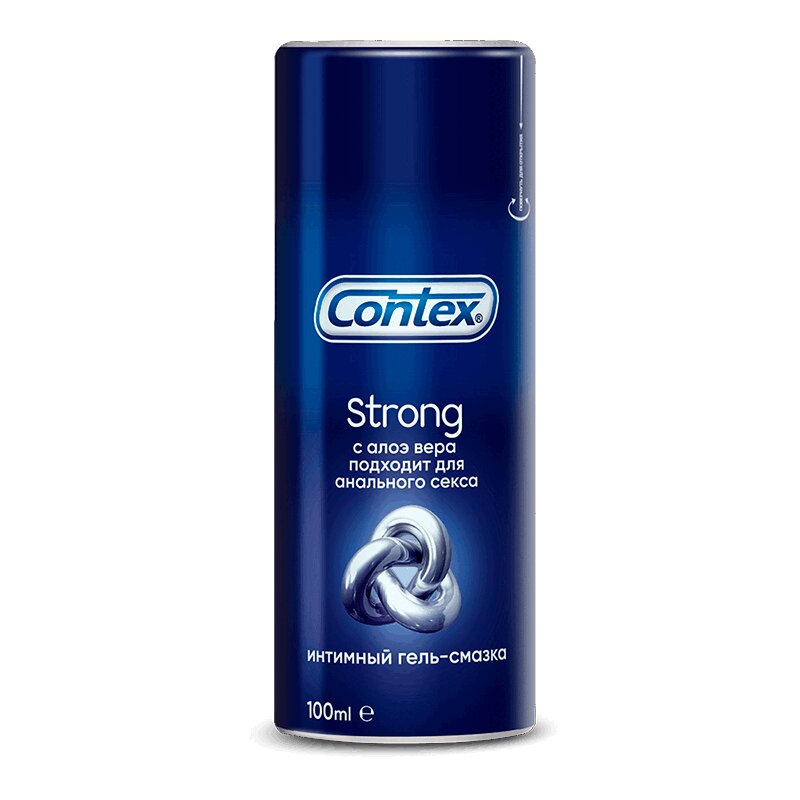 Contex Стронг Гель-смазка 100 мл алоэ вера contex long love гель смазка продлевающий акт 100 мл