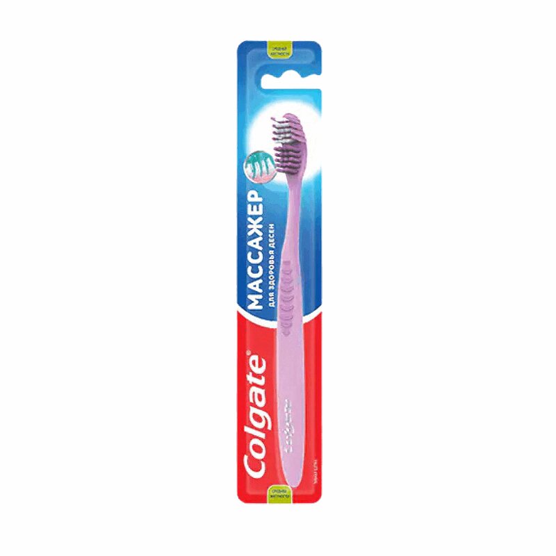 Изображение товара Colgate Массажер Зубная щетка для здоровья десен Средняя жесткость