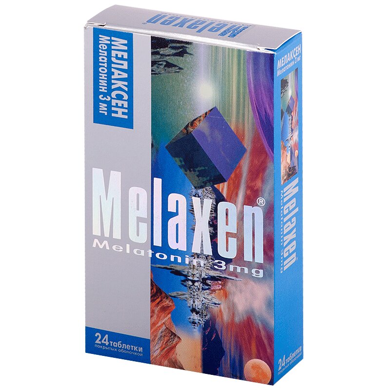 Изображение товара Мелаксен 3 мг таблетки 24 шт - эффективное снотворное средство