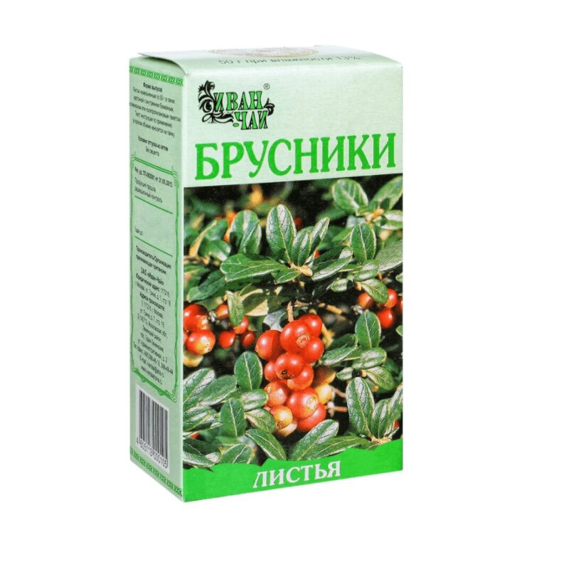 Брусники листья 50 г 1 шт