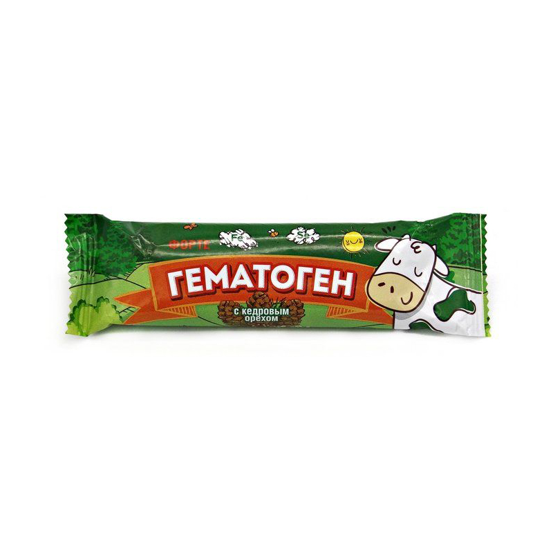 

Гематоген Форте с кедровым орехом 40 г