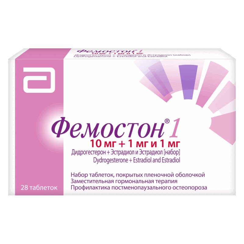 Фемостон 1 набор таблетки 28 шт купить в аптеке, цена в Москве, инструкция  по применению, аналоги, отзывы | «СуперАптека»