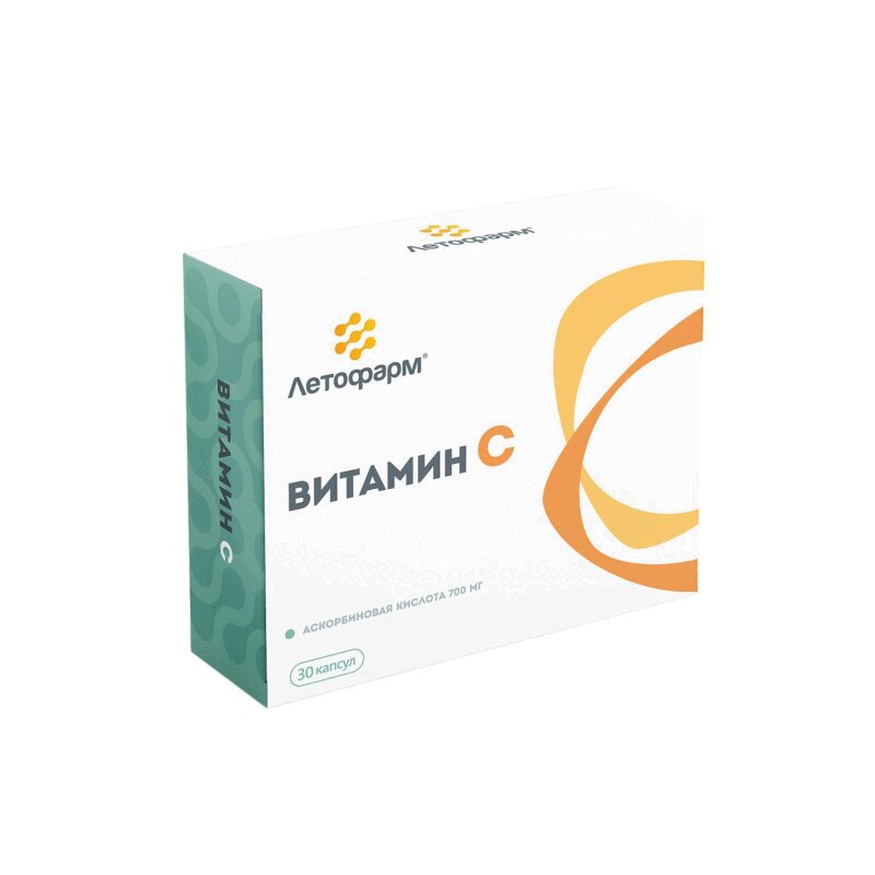 

Летофарм Витамин С капсулы 30 шт