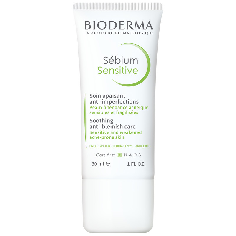 Изображение товара Bioderma Sebium Sensitive увлажняющий крем для чувствительной проблемной кожи 30 мл