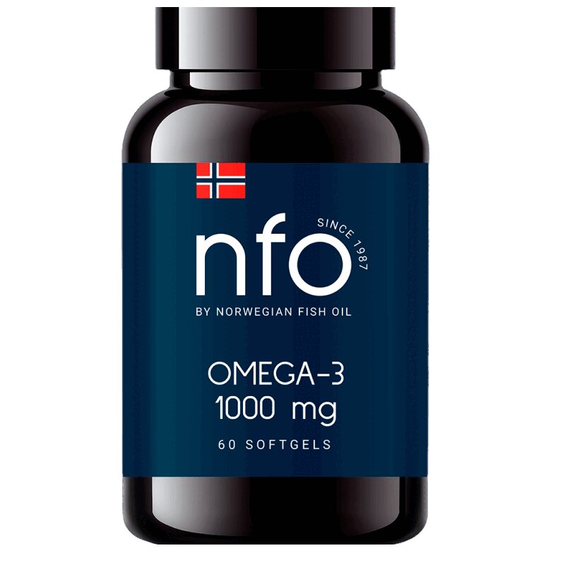 

NFO Омега-3 капсулы 1000 мг 60 шт