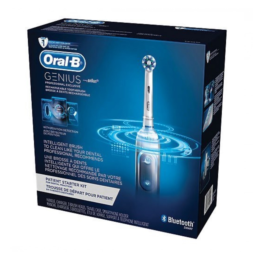 Oral-B Джениус 8000 Щетка зубная электрическая 1 шт cleardent электрическая зубная щетка детская kids magic care прицесса