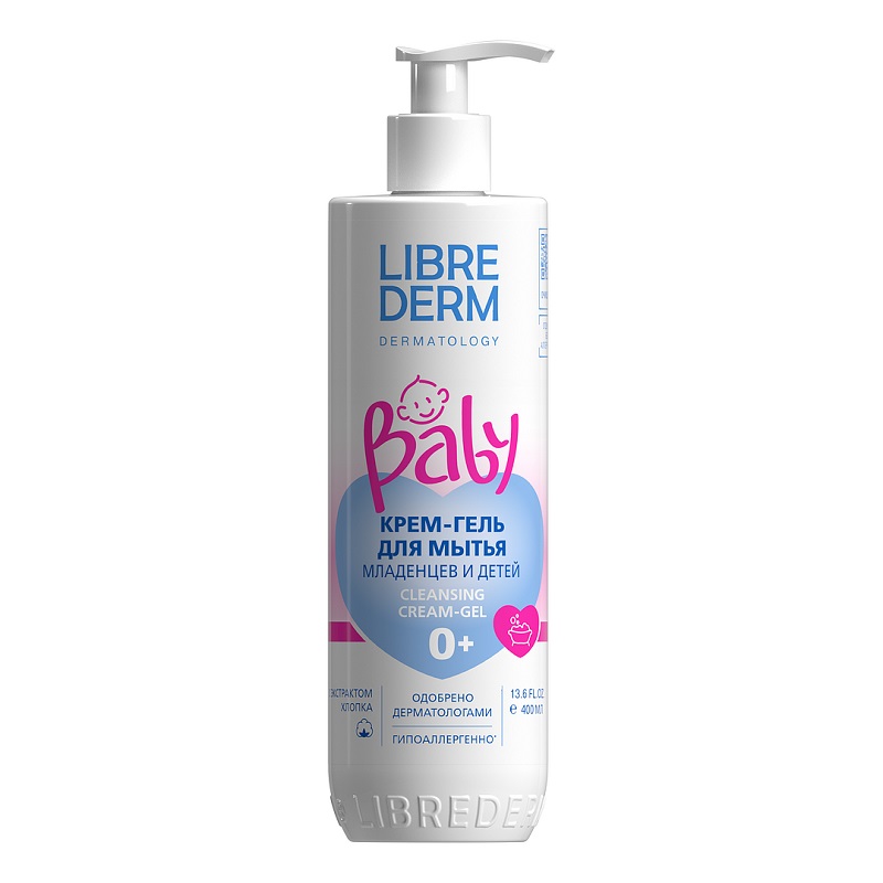 

Librederm Baby Крем-гель для мытья новорожденных младенцев и детей 250 мл