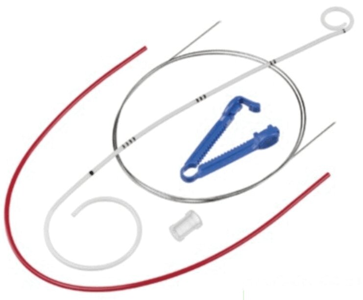 Урекат Набор д/ретроград.стентирования мочеточника с наконеч.Тиманна 5Ch/25 см педиат.