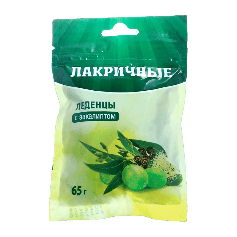 

Леденцы Лакричные с Эвкалиптом саше №20