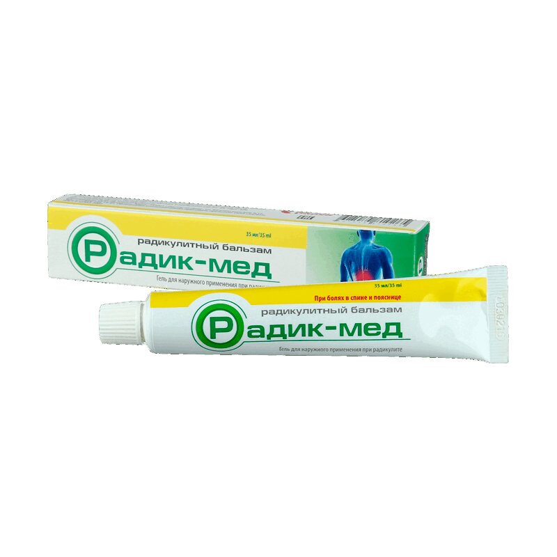

Радик-Мед Бальзам радикулитный для массажа 35 мл