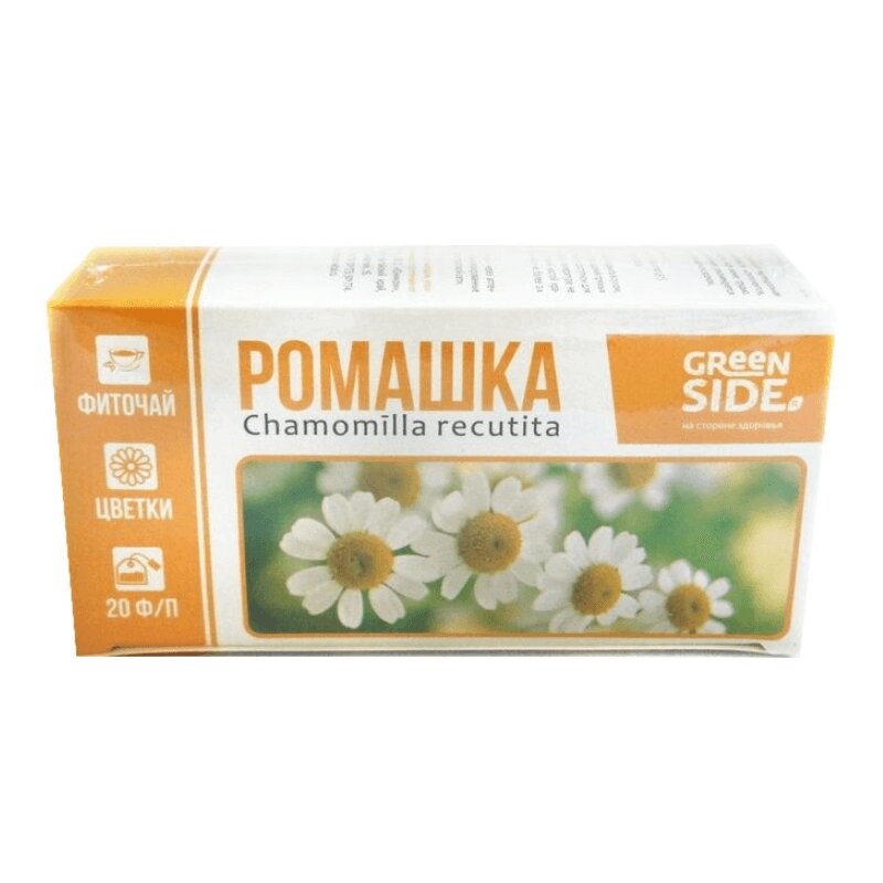 

Ромашка фиточай фильтр-пакеты 1,5 г 20 шт