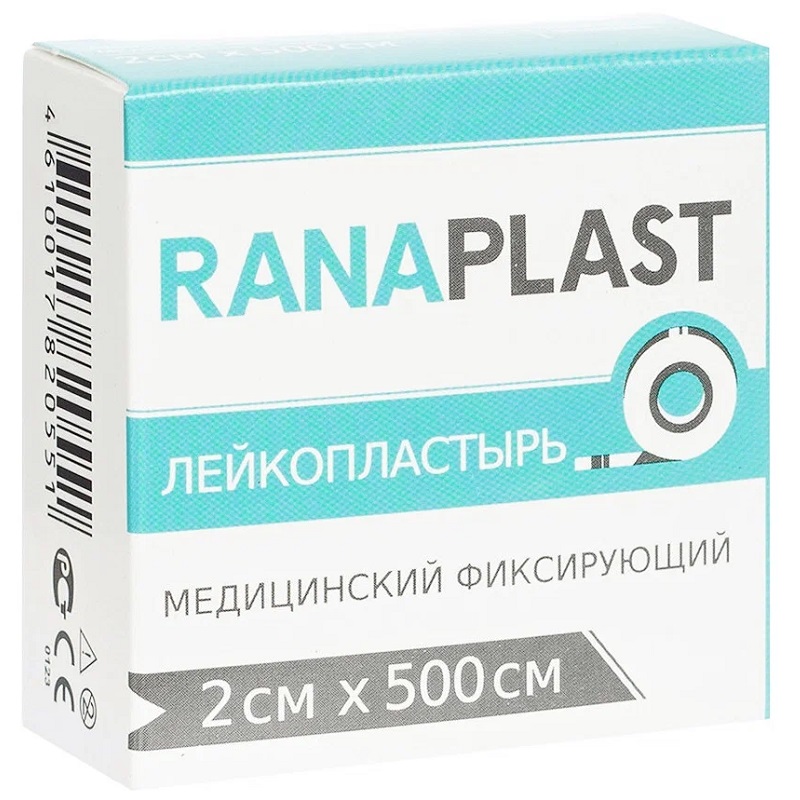 

Ранапласт пластырь на ткан.основе 1х500 см