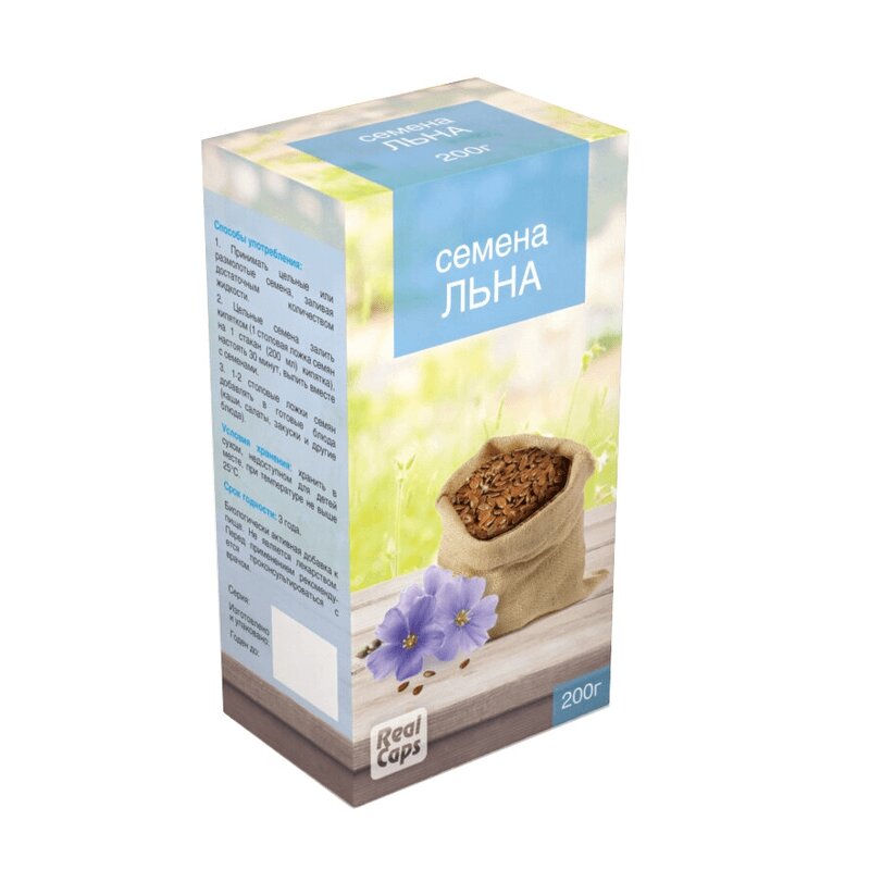 

RealCaps Льна семена 200 г