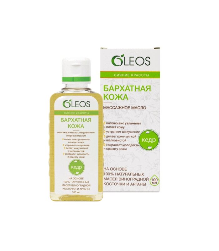 

Oleos Масло массажное Бархатная кожа 100 мл