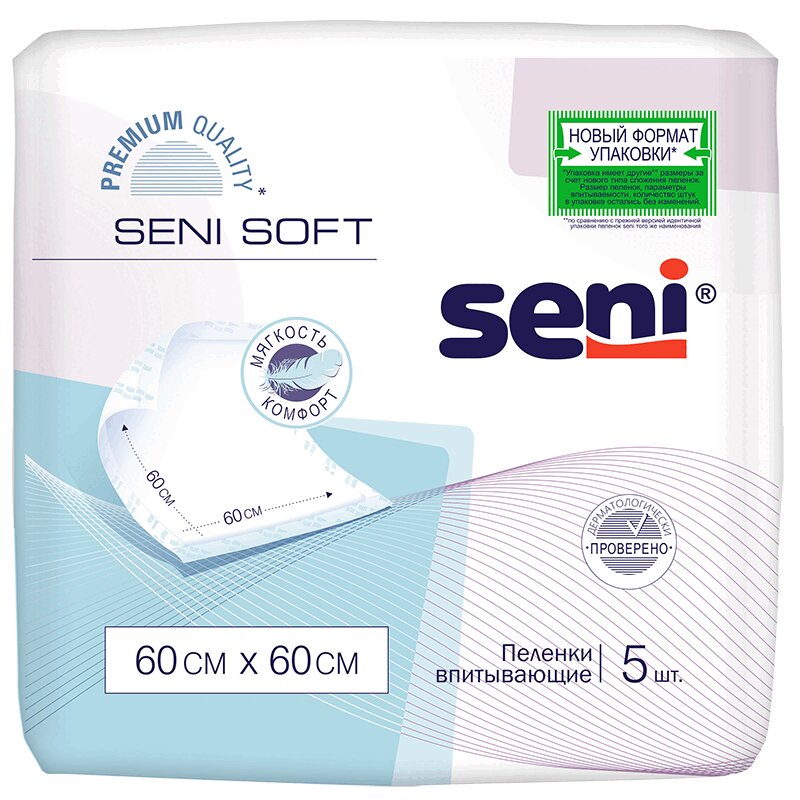 

Seni Софт Пеленка 60x60 см 5 шт