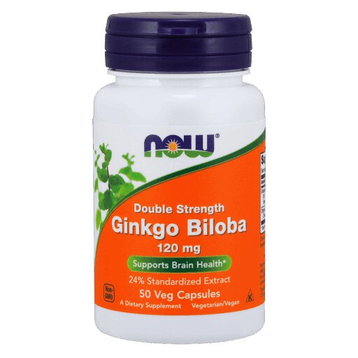 Нау Гинкго Билоба капсулы 50 шт гинкго билоба с глицином и витамином в6 green side грин сайд таблетки 300мг 120шт