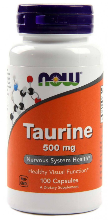 Нау Таурин капсулы 500 мг 100 шт solgar таурин 500 мг капсулы 50 шт