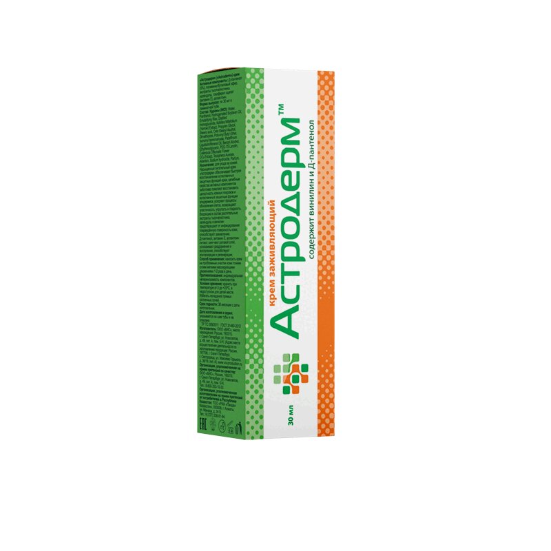 Изображение товара Астродерм крем 30 мл - ранозаживление и регенерация кожи