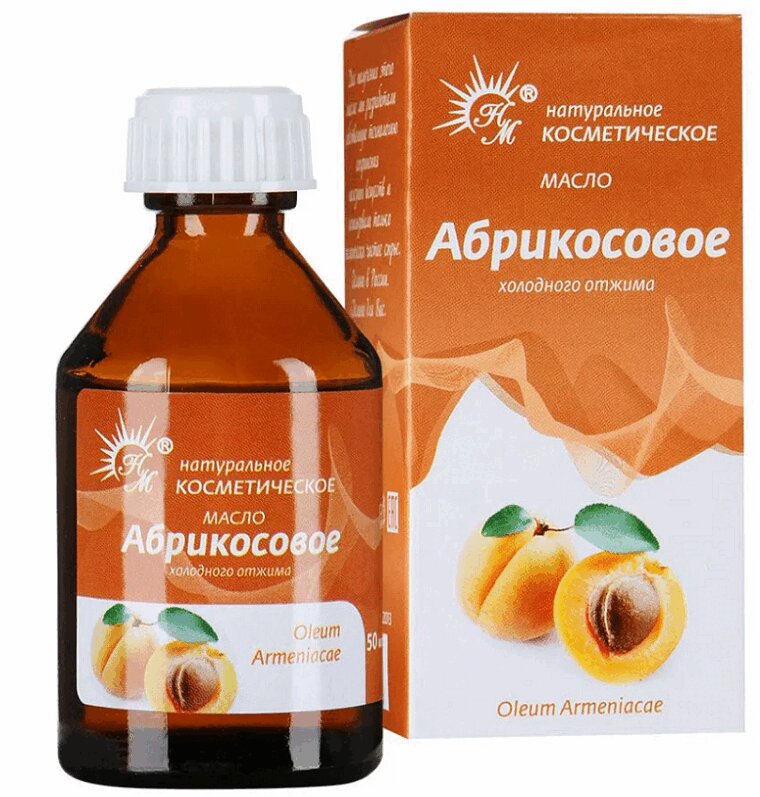 Изображение товара Косметическое абрикосовое масло 50 мл для ухода за кожей и волосами Изображение товара Косметическое абрикосовое масло 50 мл для ухода за кожей и волосами