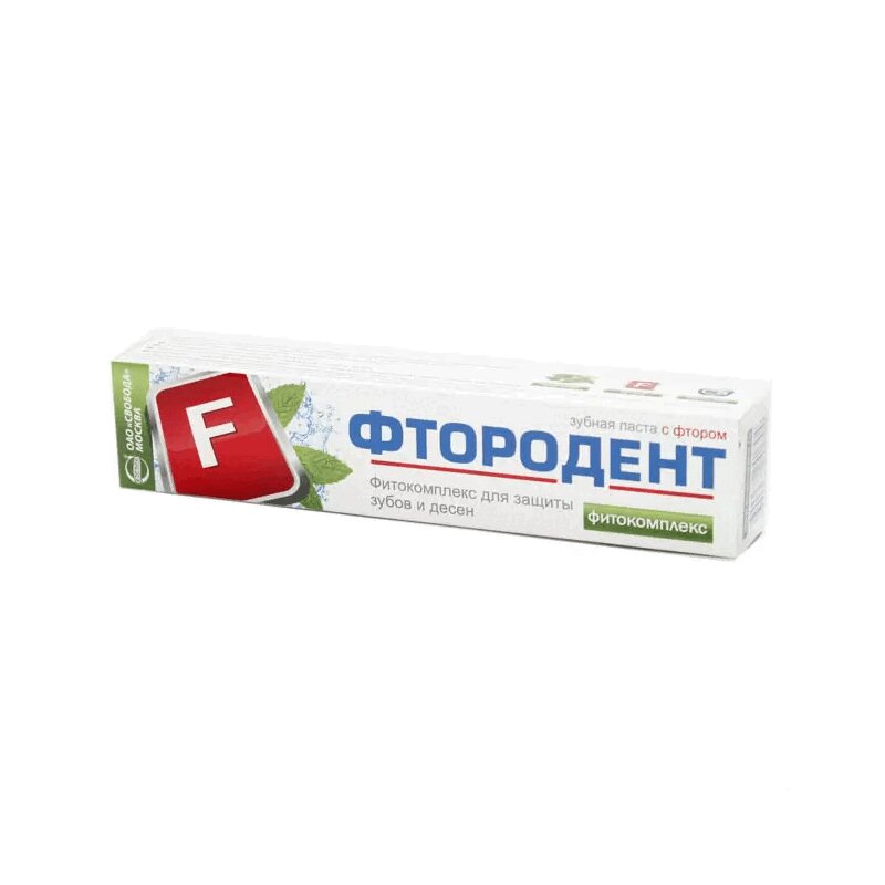 

Зубная паста Фтородент Фитокомплекс 62 г