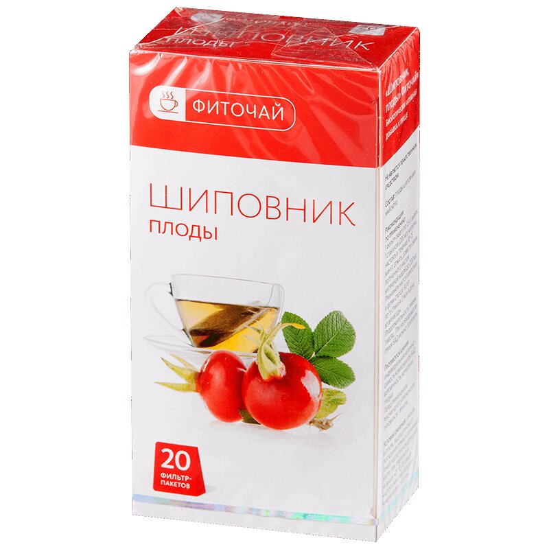 

PL Шиповник фиточай фильтр-пакеты 1,5 г 20 шт