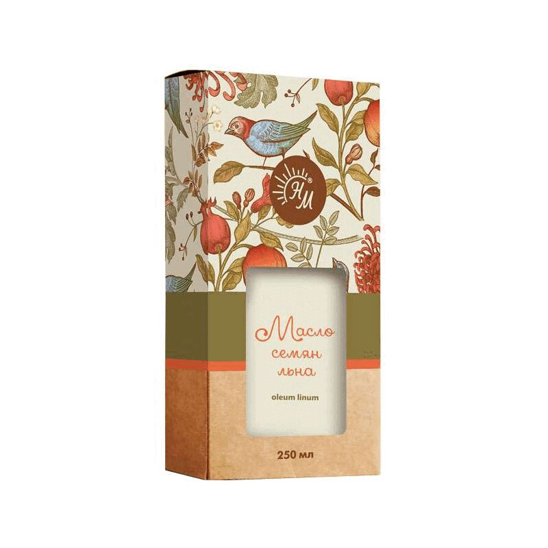 Изображение товара Масло льняное СолНат 250 мл Первого холодного отжима