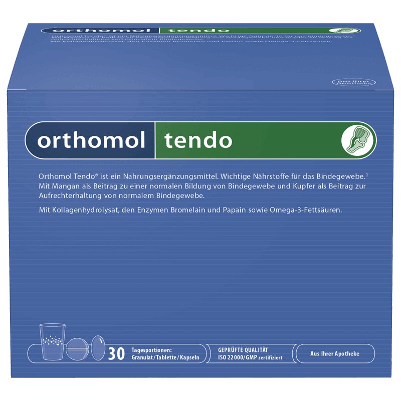 Изображение товара Ортомол Тендо - комплекс для поддержки соединительной ткани, 30 шт