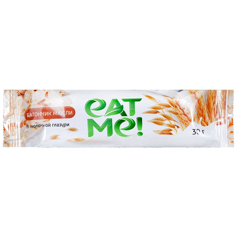 

Eat Me! батончик мюсли в молочной глазури 30 г
