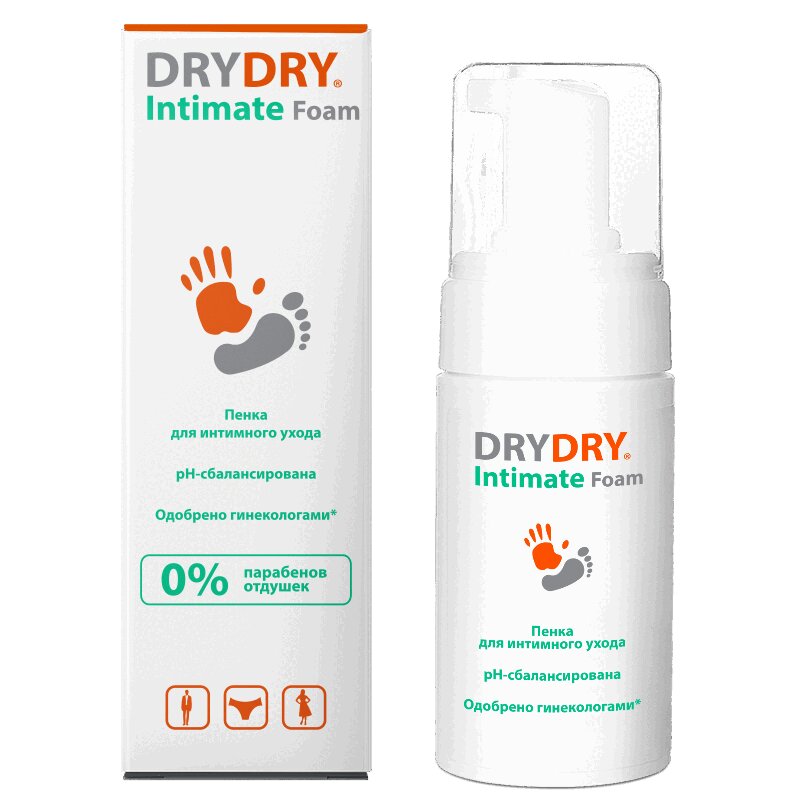 

Dry Dry Интим Фом пенка д/интимного ухода 100 мл