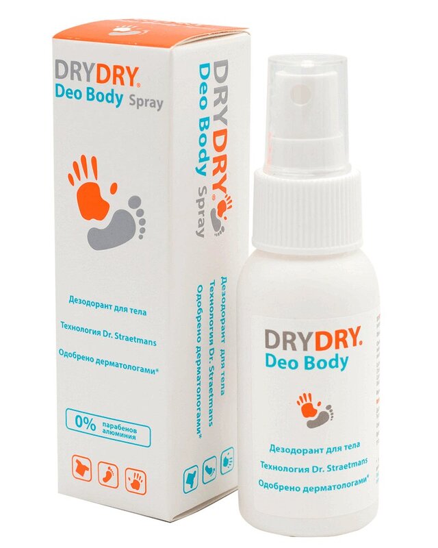 

Dry Dry Deo Body дезодорант спрей для тела 50 мл