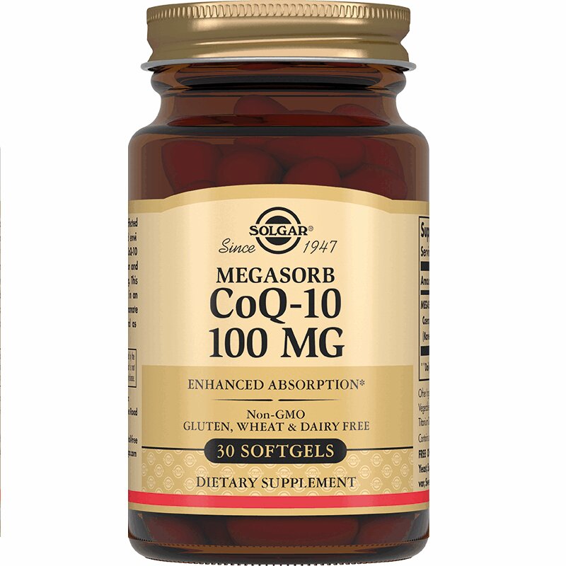 Solgar Коэнзим Q-10 капсулы 100 мг 30 шт витамины для женщин 4fresh health с коэнзим q10 и альфа липоевой кислотой таблетки 60 шт