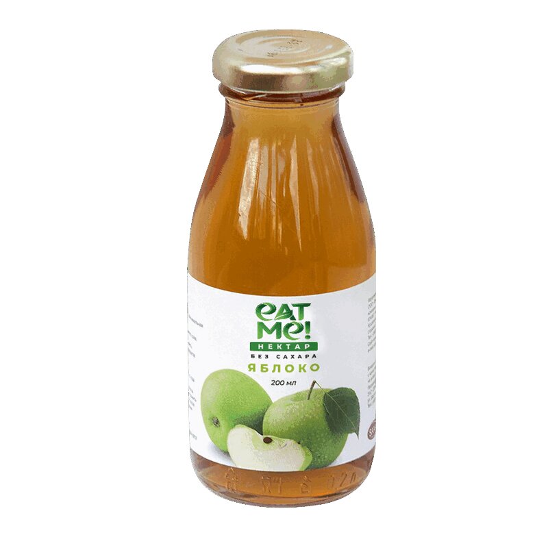 Eat Me!/ВитаФит нектар без сахара Яблоко 200 мл нектар добрый персик яблоко 1 литр