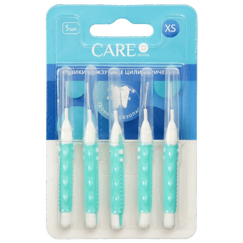 

Care Dental Ершики межзубные размер XS 5 шт