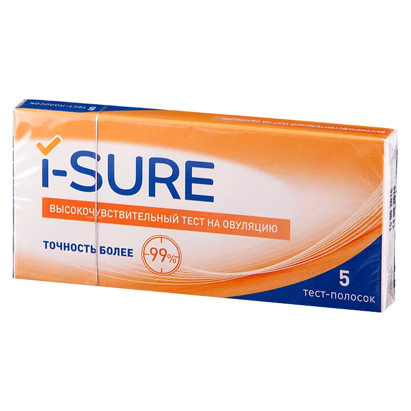 

I-Sure Тест на овуляцию 5 шт