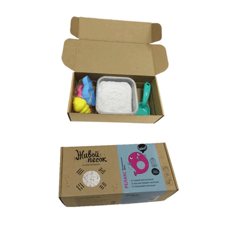Живой Песок Релакс Набор для творчества с игрушками 500 г набор для творчества lori вышивка пайетками колибри