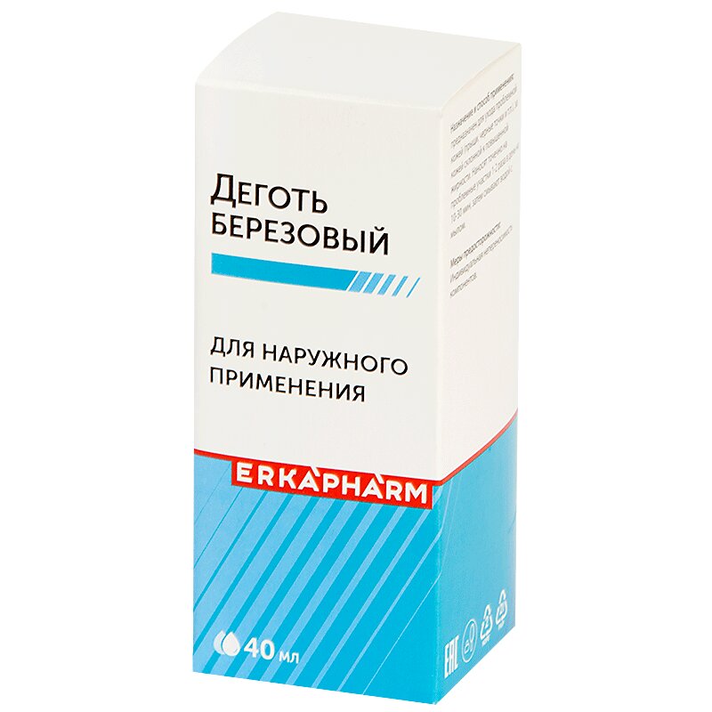 

Эркафарм Деготь березовый 40 мл