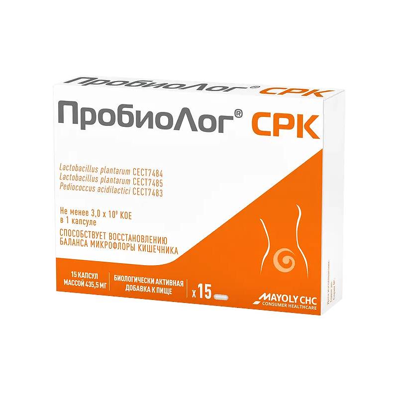 

ПробиоЛог СРК капсулы 15 шт