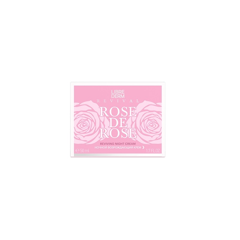 Librederm Роуз де Роуз крем ночной возрождающий 50 мл флокс попстарс роуз виз ай 1уп 1000шт