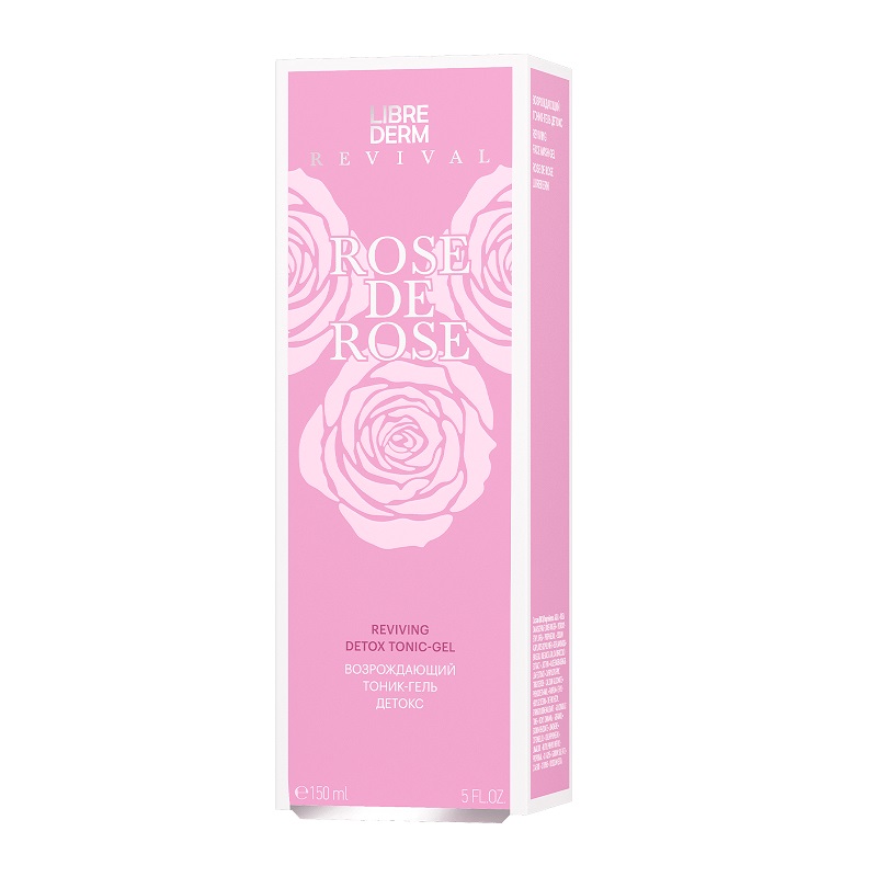 Изображение товара Librederm Роуз де Роуз тоник-гель детокс возрождающий 150 мл