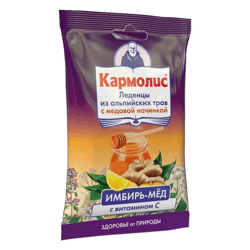 

Кармолис леденцы 75 г