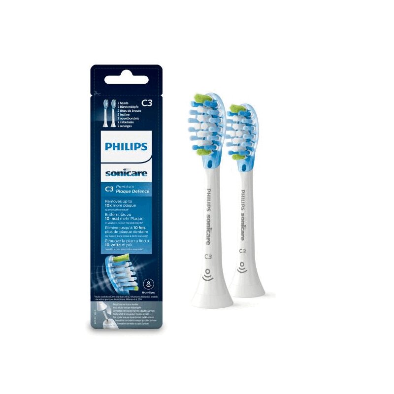 СониКеа Насадка Premium Plaque Defense для электрической зубной щетки 2 шт lp care сменная насадка для электрической зубной щетки dental standard clean