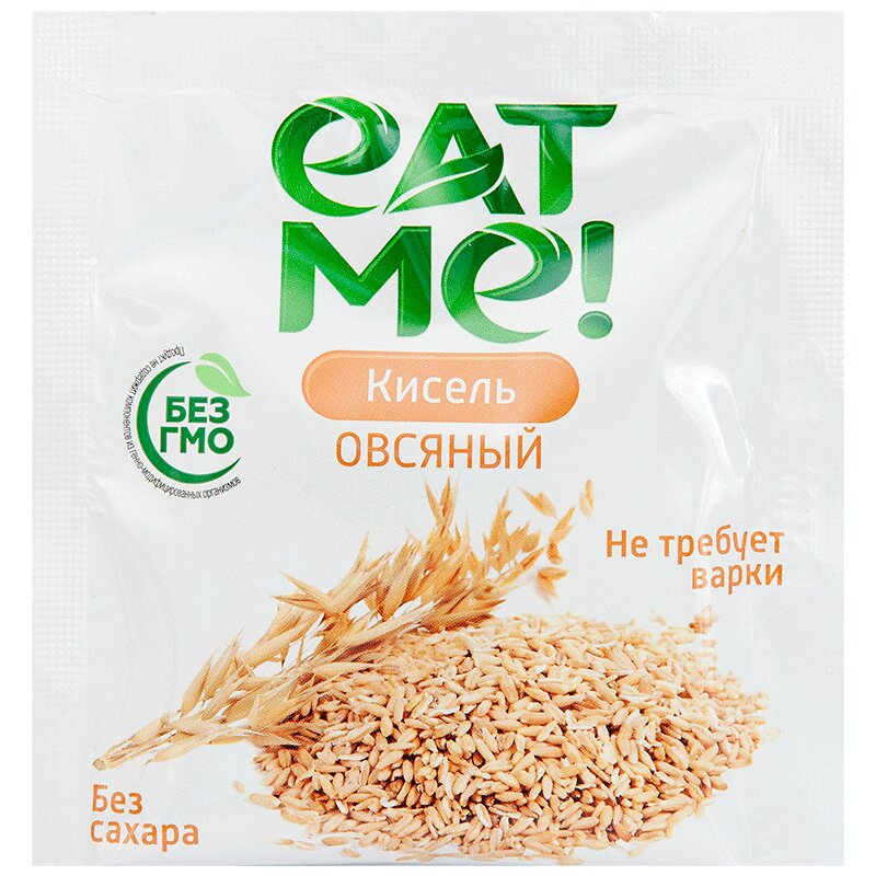 Eat Me! Кисель без сахара Овсяный пак.25 г леовит кисель сонный пак 20г 5