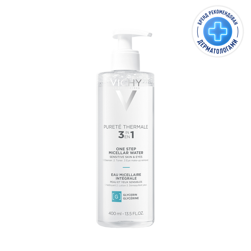 Изображение товара Vichy Purete Thermale Мицеллярная вода с минералами для чувствительной кожи 400 мл