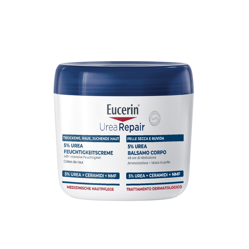 Изображение товара Eucerin УреаРипейр Плюс Крем для тела с 5% мочевиной, 450 мл, увлажняющий и восстановительный