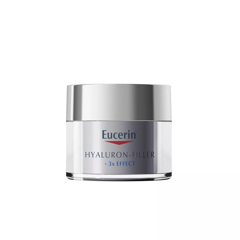 Eucerin Гиалурон-филлер Крем для лица ночной банка 50 мл librederm 3d hyaluronic filler night face cream филлер ночной для лица с гиалуроновой кислотой 30 мл