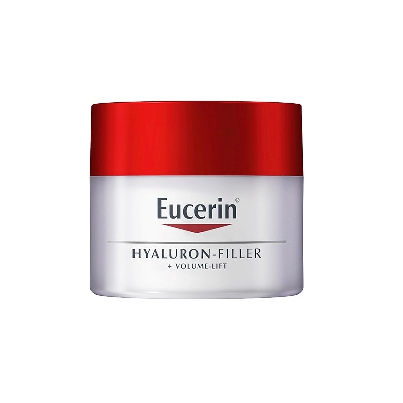 Eucerin Гиалурон-филлер+Волюм-лифт Крем дневной для сухой кожи SPF15 банка 50 мл набор совершенный тон кожи светлый оттенок
