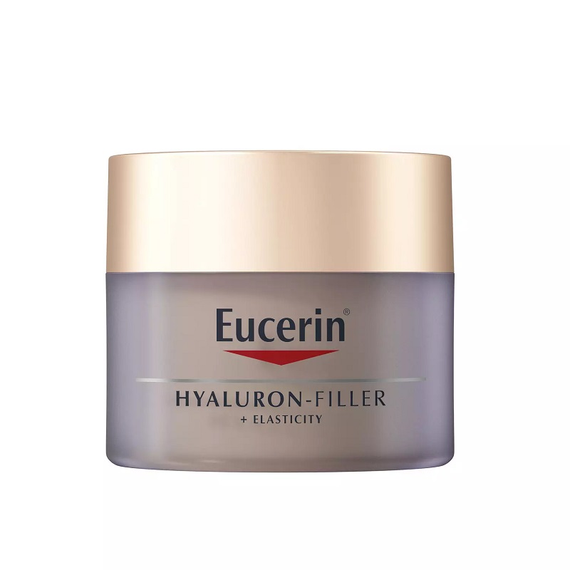 Eucerin Гиалурон-филлер+Эластисити Крем для лица ночной банка 50 мл librederm 3d hyaluronic filler night face cream филлер ночной для лица с гиалуроновой кислотой 30 мл